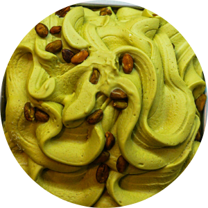 Helado artesanal de pistacho siciliano helado pistacho